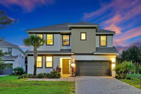 NEW! Luxury 12BR Disney Home Pool/Spa/Cinema/Games